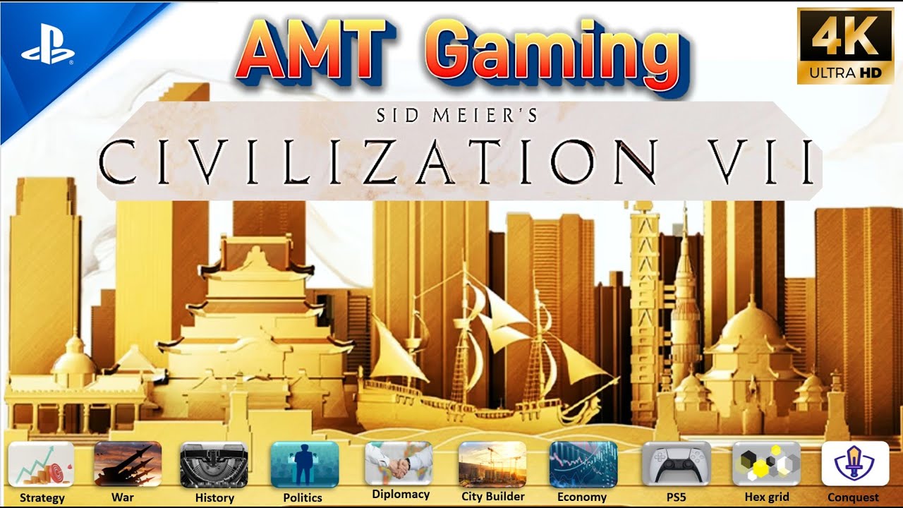 Sid Meier's Civilization® VII Founders Edition/ Xerxes campaign 2/ No commentary/ 4K graphics/ PS5