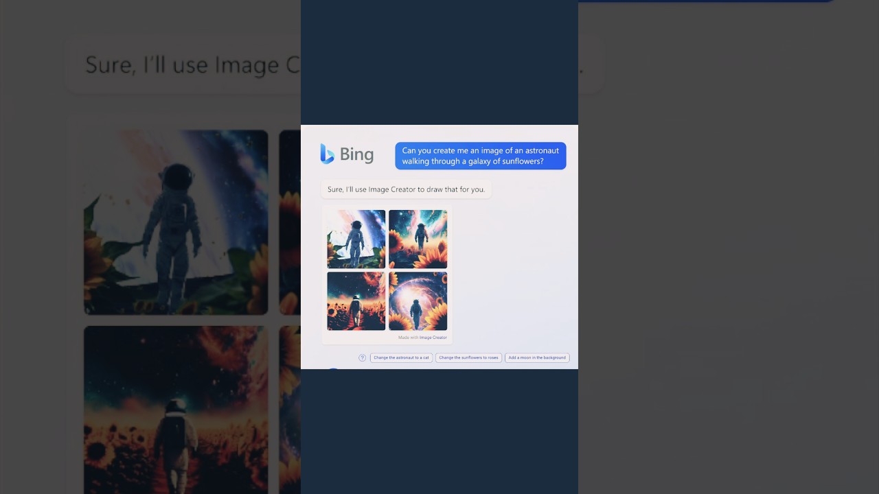 Number 5 Free A.I. Art Generator Bing Microsoft 