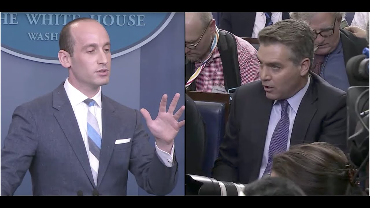 Stephen Miller DESTROYS Jim Acosta from Fake News CNN at Press Briefing immigration definition