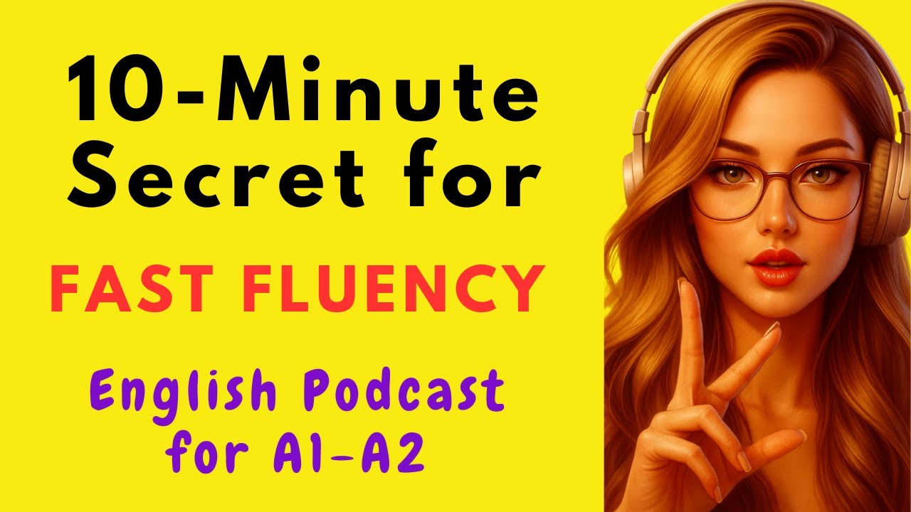 Speak English Fast with This 10-Minute Daily Routine | Beginner Fluency ...