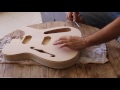 How I built my first electric guitar (telecaster)
