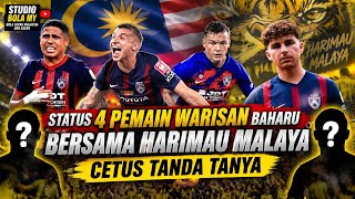 Status Empat pemain Warisan Baharu Bersama Harimau Malaya Cetus Tanda Tanya @studiobolamy 
