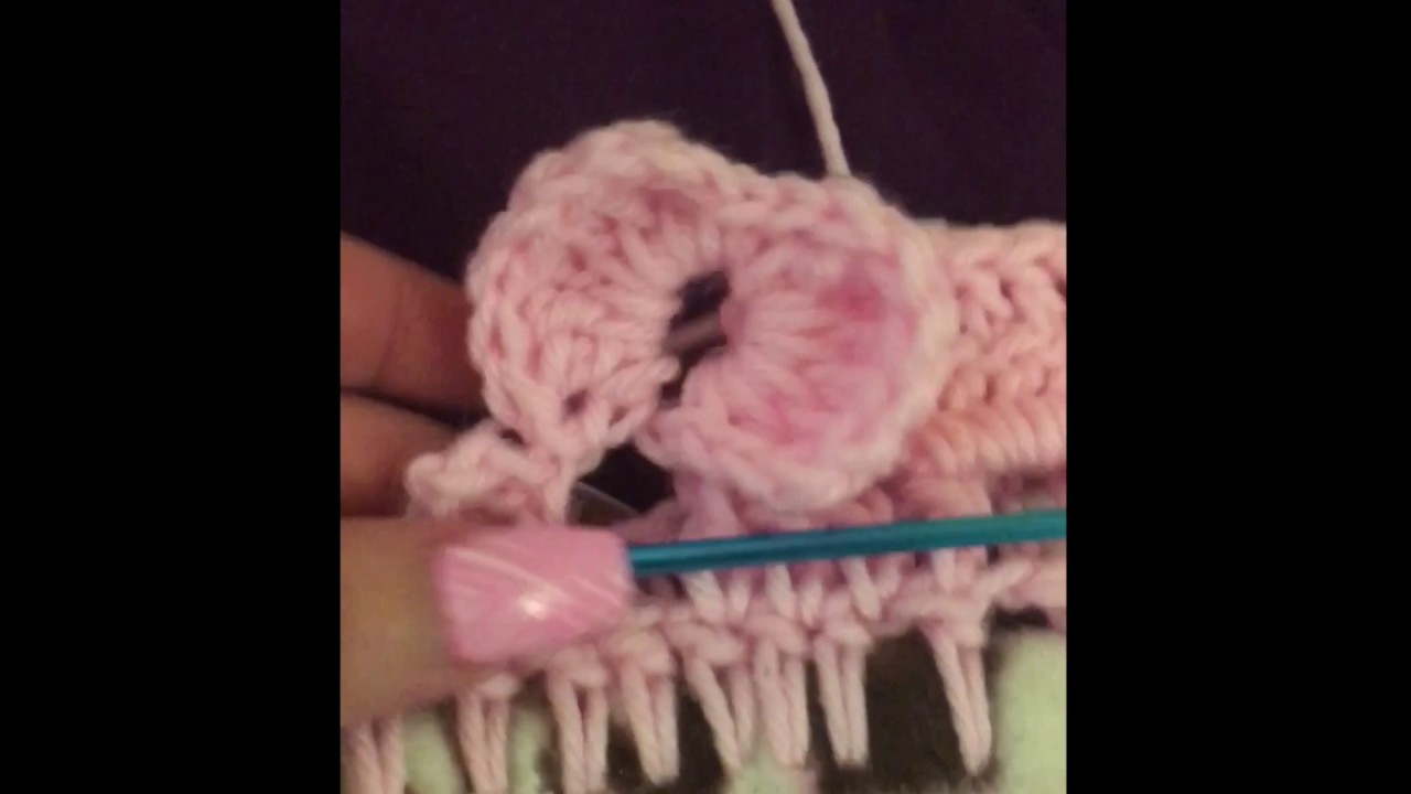 A me do elephant crochet border Edging YouTube