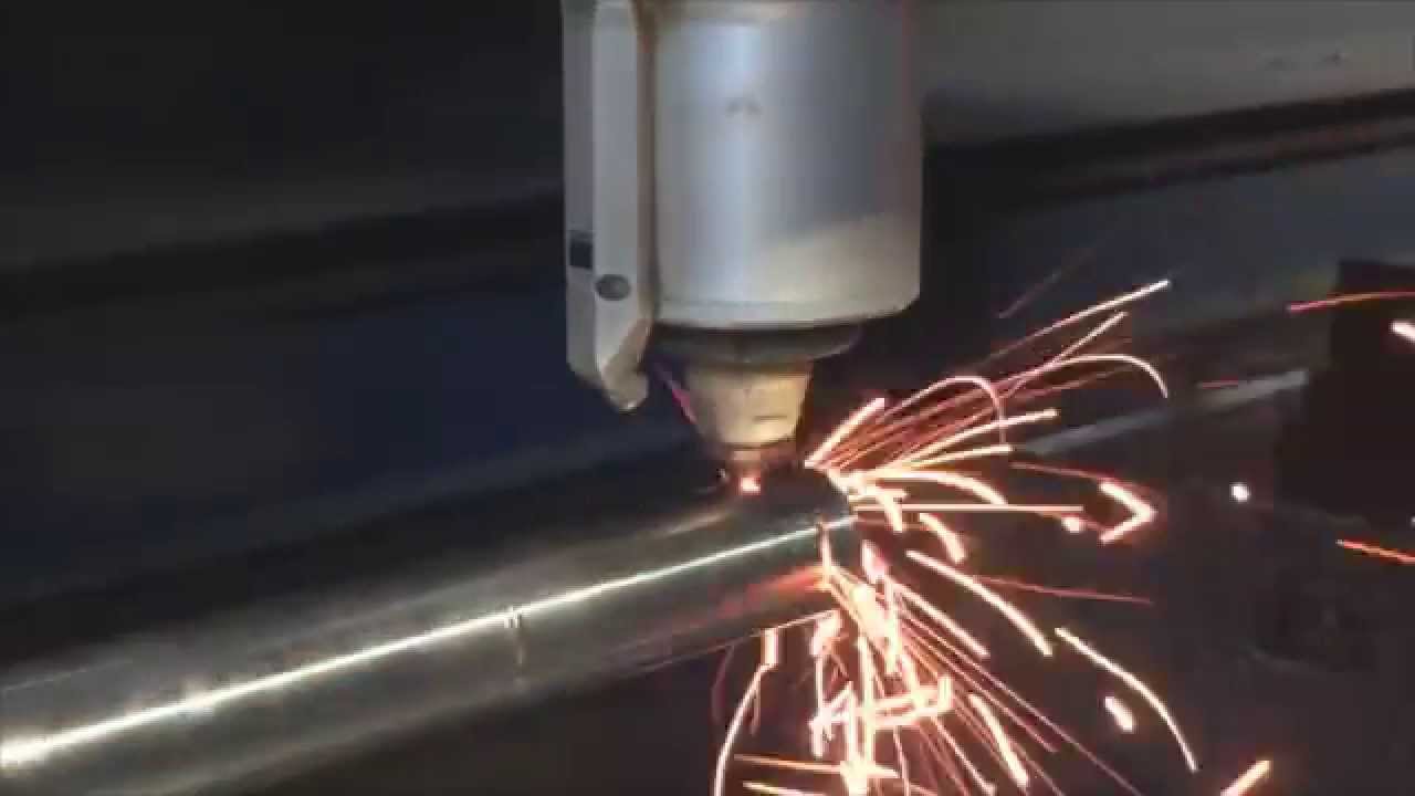 резка трубы - YouTube