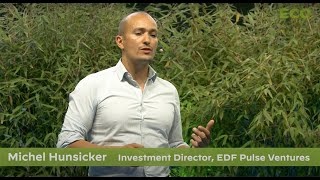 Michel Hunsicker pitches EDF Pulse Ventures