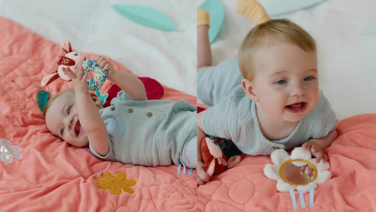 Tapis d'éveil Liz de Lilliputiens, un modèle amusant et adapté au loisir de  bébé