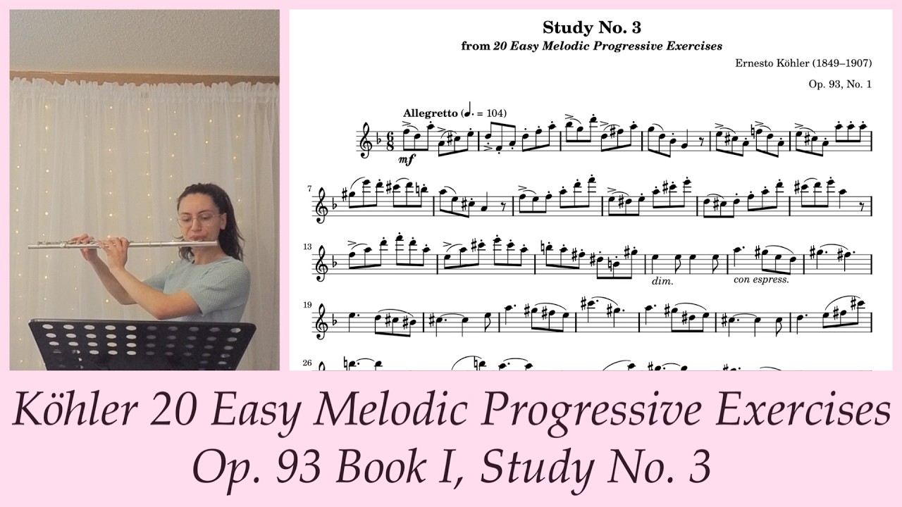 Köhler Op. 93 Book I- Study No. 3