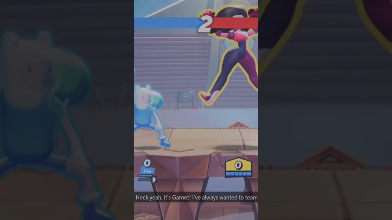 MultiVersus - What If Garnet Meets Finn! Special Interaction 