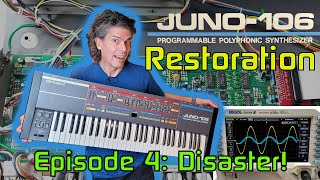 Repairing & Restoring a Roland Juno-106 to Better Than new! Episode 4: Controls, Calibration/Testing