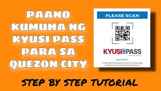 How to get personalized  QR CODE (kyusi pass) for quezon city?|qc pass registration 2022 screenshot 5
