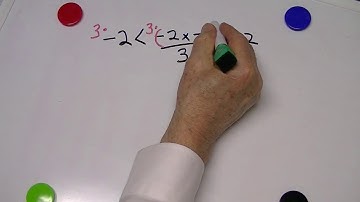 Solving:  Inequalities with Fractions