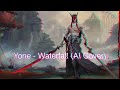 Yone - Waterfall (AI Cover)