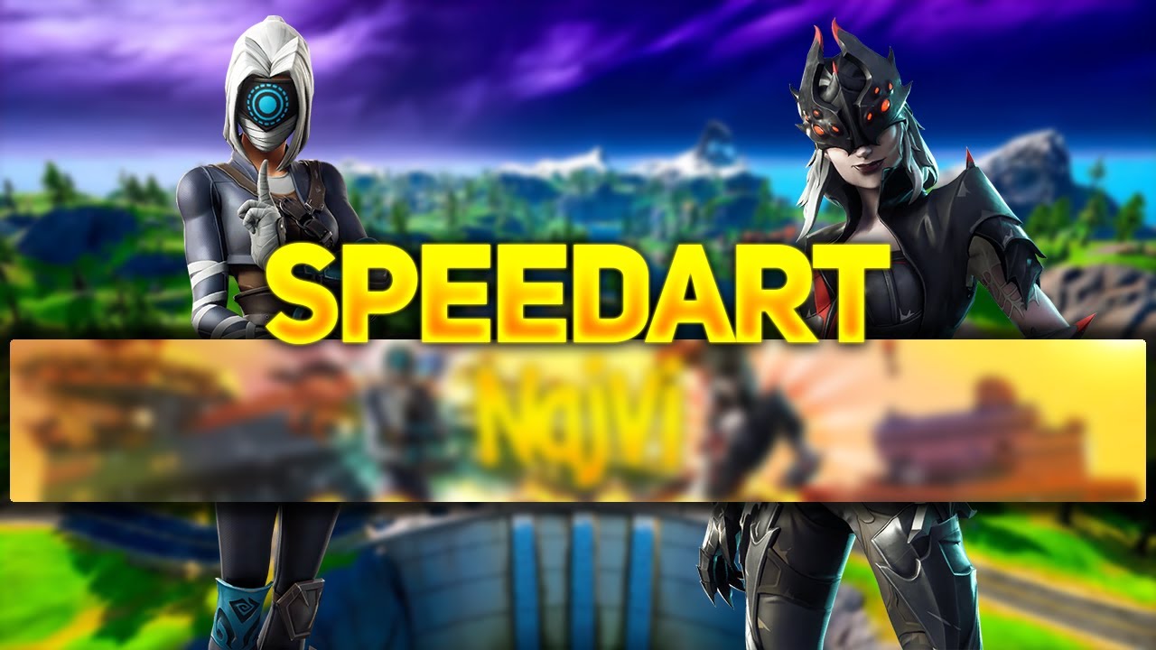 Fortnite Speedart Banner Youtube