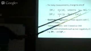 21 Feb -- Compressed Sensing for Radio Astronomers -- L. Schwardt