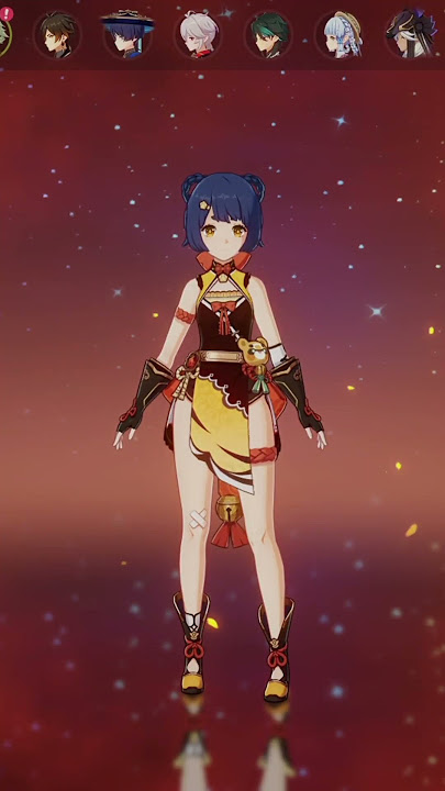 C6 Xiangling Gouba  Damage #genshinimpact