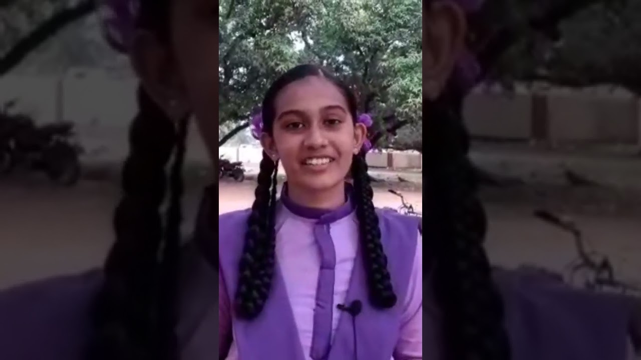 AP govt school girl speaking English talent wow don't miss 
