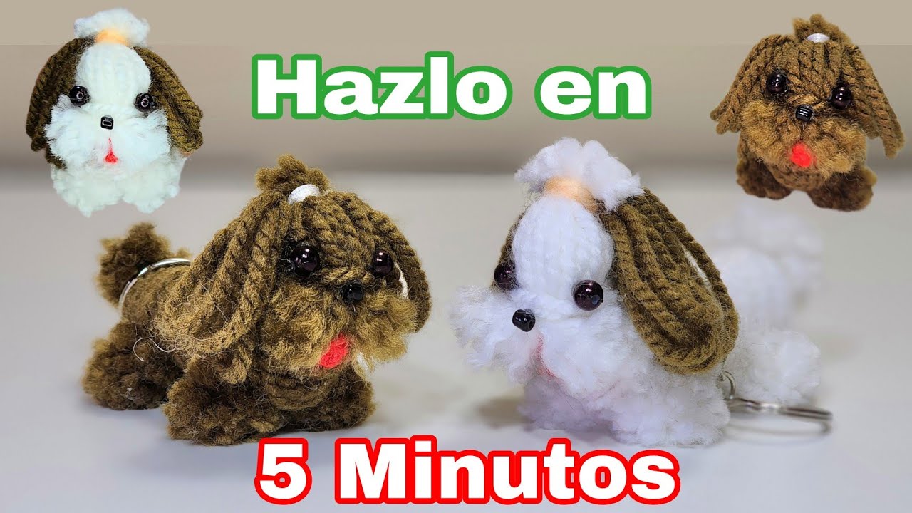 Como Hacer Perrito De Lana DIY Fácil y Sencillo El Mas Lindo Manualidades