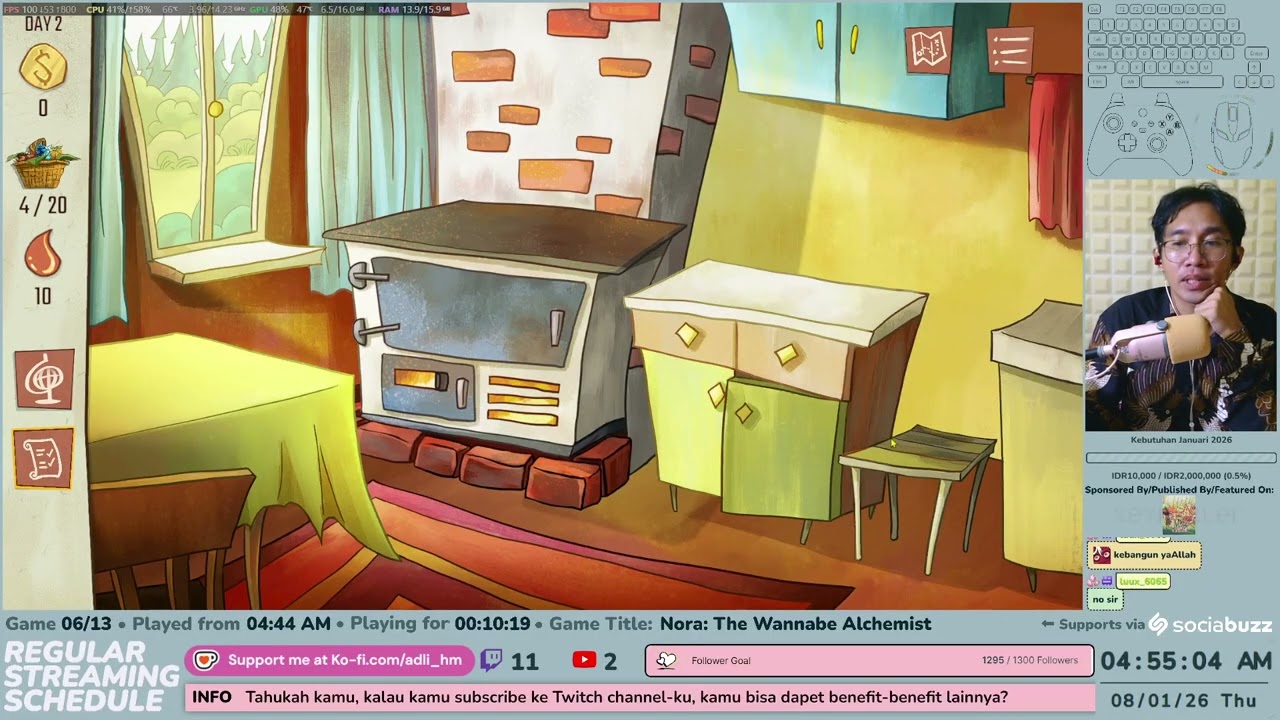 (EN/ID) Nora: The Wannabe Alchemist - First Impression - Gameplay 