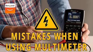 MUSTOOL MT8208 Multimeter | 5 Mistakes to Avoid when Using a Multimeter