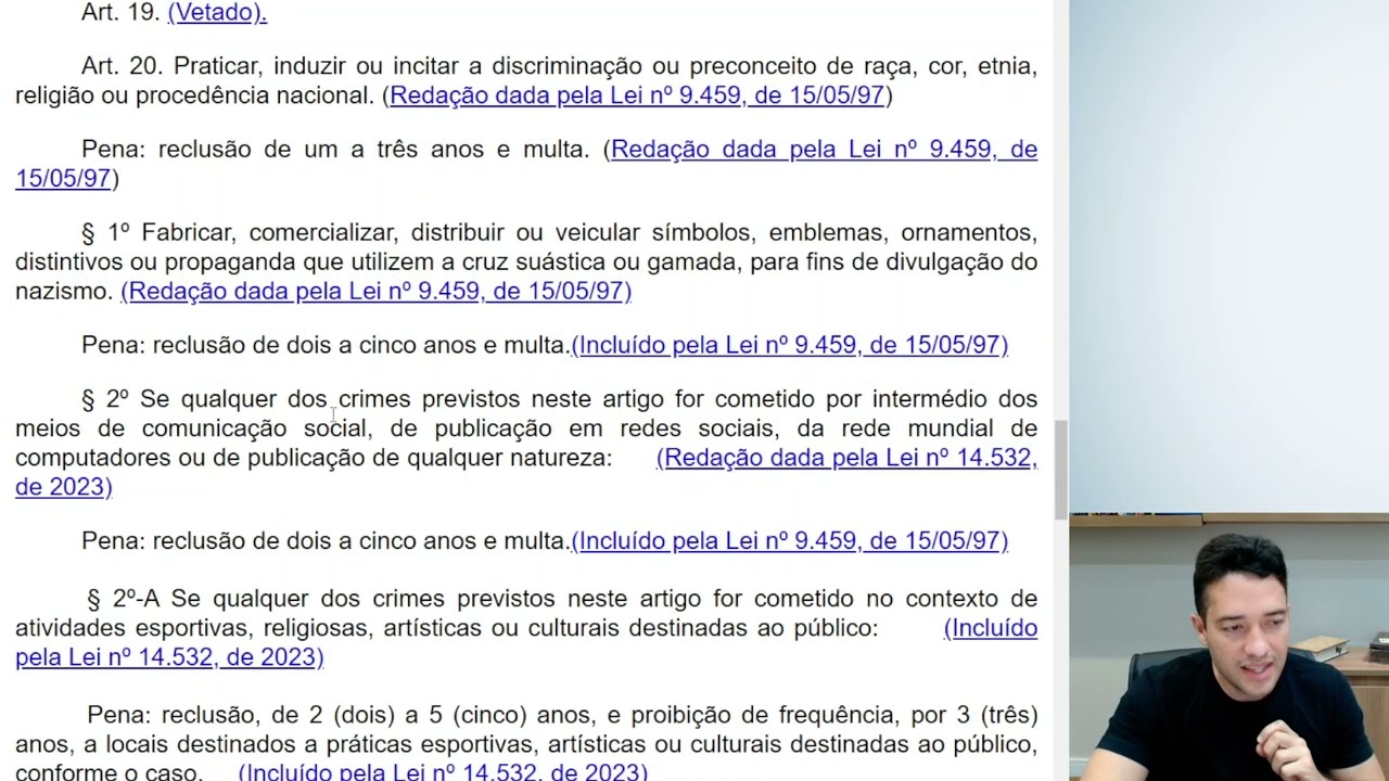 Análise da sentença que condenou um humorista de Stand Up