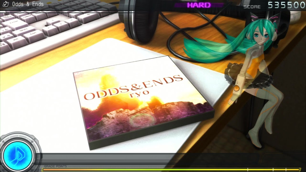 Hatsune Miku: Project DIVA F - Odds & Ends Playthrough (Hard) [Perfect]