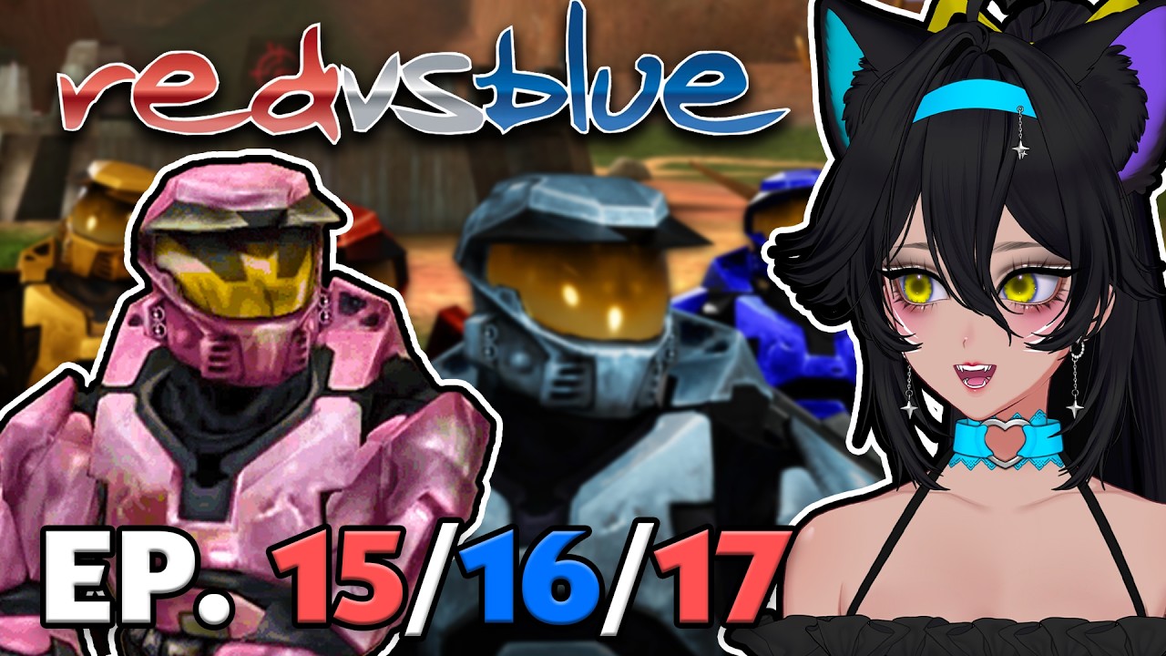 BLIND Reacting to RED vs BLUE - EP 15/16/17
