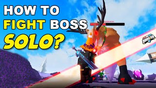 How to SOLO FIGHT Reindeer Boss? (Roblox Mad City Season 7)