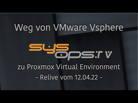 Weg von VMware Vsphere, hin zu Proxmox