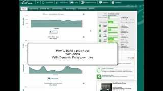Create a dynamic proxy.pac/WPAD with Artica