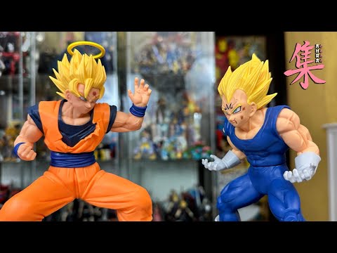 Matchmakers Majin Vegeta, SSJ2 Goku, Gxmateria Gohan 2 - DBZ Figures.com