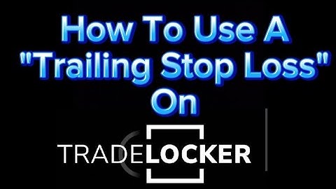 How To Use a Trailing Stop Loss on #TradeLocker For Beginners! #Forex #BBIDF