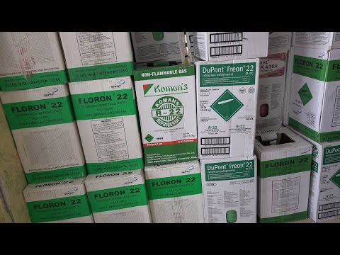 تعرف على انواع غاز التبريد 22 المتوفرة في السوق