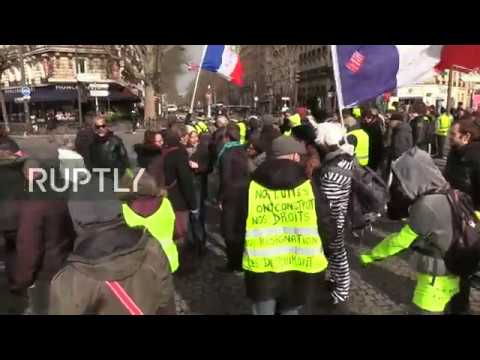 LIVE: New round of ‘Yellow Vests’ protests takes place in Paris