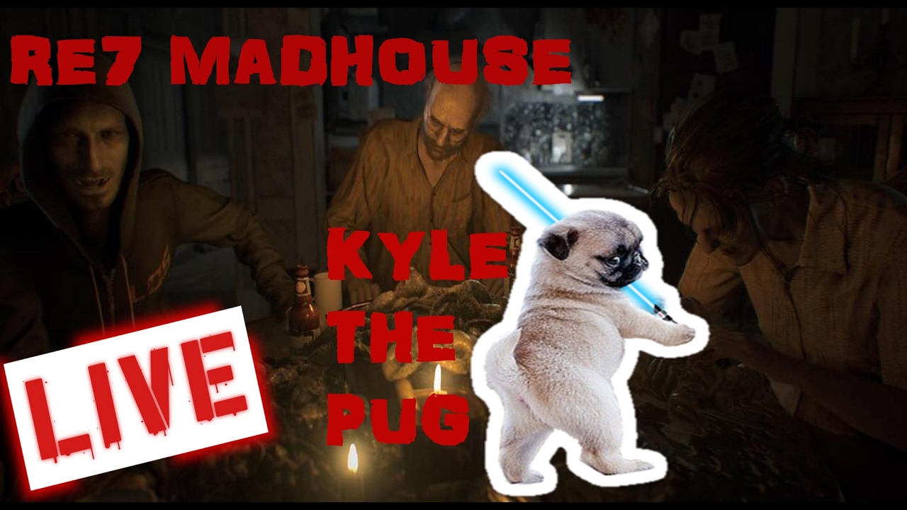 HAPPY PIZZA DAY! MADHOUSE MODE PART 5A! RESIDENT EVIL 7!