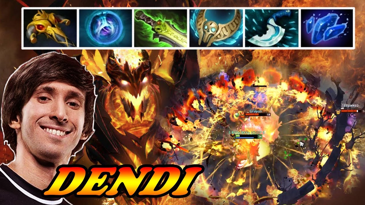 Dendi Shadow Fiend Eblade Revenant's Brooch crazy magical damage | Giveaway | Dota 2 Pro Gameplay