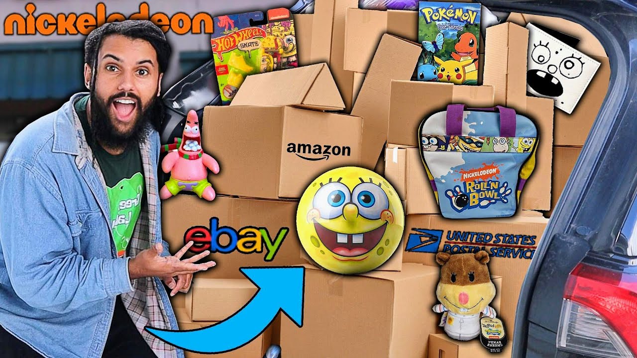 I Opened HUGE Fan Mail Packages With RARE Nickelodeon Treasures