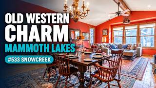 Pet-Friendly Old West Townhome in Mammoth Lakes | Snowcreek #533