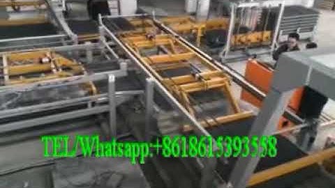 automatic cuber system for concrete blocks (non pallet)