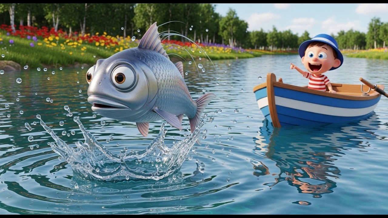 Little River Boat Ride | Calm Adventure Song | Preschool Sing Along