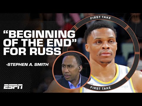 The official beginning of the end for Westbrook 😳 - Stephen A. on the Lakers' trade | First Take