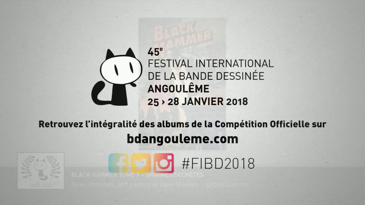 festival of lights Sélection Officielle (1/5) du 45e Festival de la BD Angoulême FIBD2018
