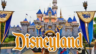 Morning at Disneyland - Peter Pan's Flight, Big Thunder Mountain & Tom Sawyer Walkthrough [4K POV]