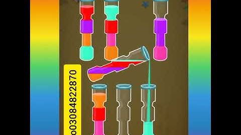 Color Water sort 3D Level 18
