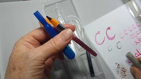 Pilot parallel pen unboxing, tips, and demo