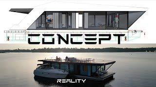 Futuristic Yacht Design | Concept to Reality | #SolarYacht Made in Germany 🛥️🇩🇪