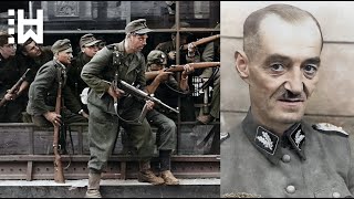 Oskar Dirlewanger - Bestial Nazi SS Officer & Chief of Dirlewanger Brigade - Warsaw Uprising