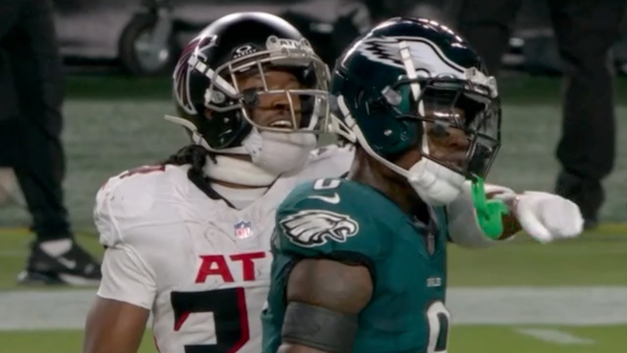 Ray-Ray McCloud THROWS PUNCH at CJ Gardner Johnson After Play 😳 Eagles vs Falcons 2024 Highlights