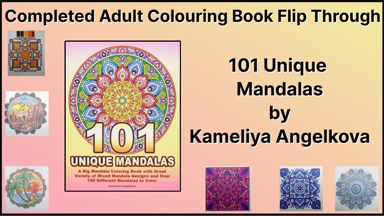 Mandalas Mystery Adult Coloring Books by Colorya - UAE