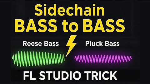 FL Studio Sidechain Trick 🎛 | How to Sidechain Reese Bass & Pluck Bass (No Compressor, No Kick!)