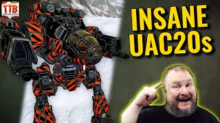 BRUTAL UAC20 DOUBLE SALVOS! - German Mechgineering #439 - Mechwarrior Online 2022
